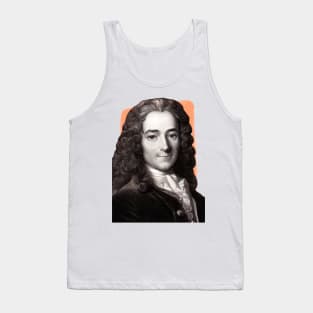 French Writer Voltaire illustration Tank Top